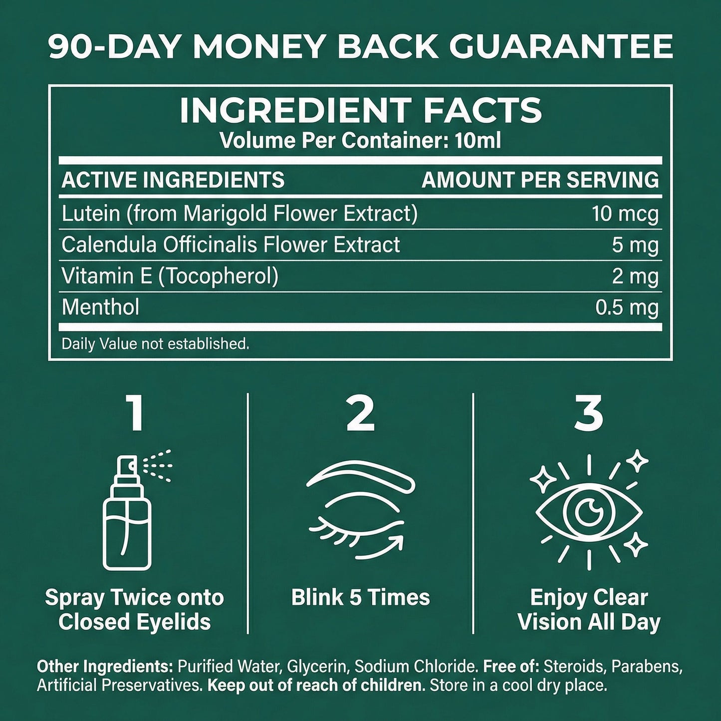 LUMIVO Lutein Eye Spray