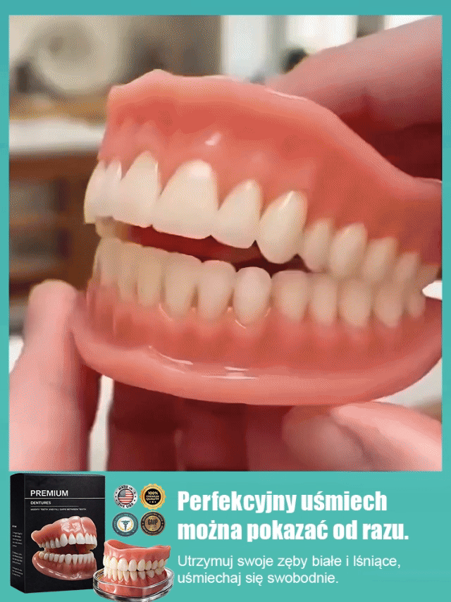 Pełnofunkcyjne protezy zębowe 'Pewny Uśmiech'