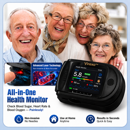 Virexo™ Non-Invasive Blood Glucose Monitor | High-Precision 99.9% Accuracy | TGA Certified