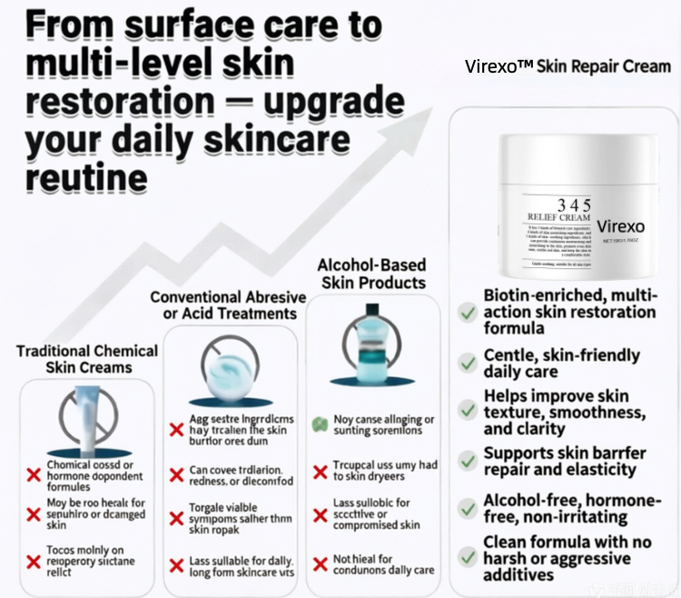 Made and Shipped from USA ✨Virexo™Skin Repair Cream 🍀