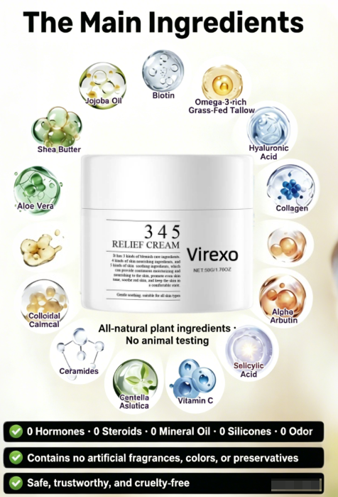 Made and Shipped from USA ✨Virexo™Skin Repair Cream 🍀