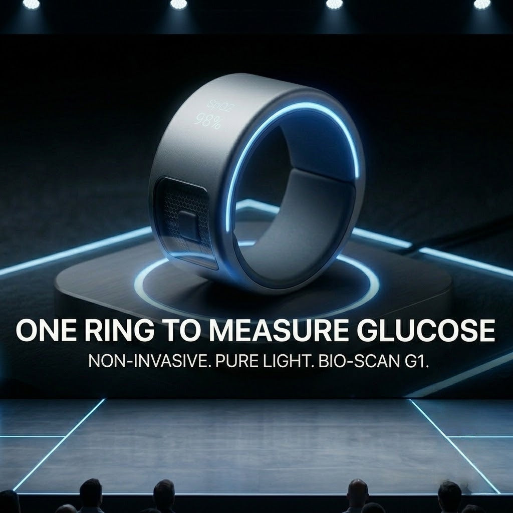 🎉 70% OFF Launch Offer🔥bestiate™ G1 Non-Invasive Smart Ring