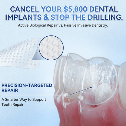 LUMIVO® 🦷 Tideglusib Fast‑Dissolving Tooth & Gum Repair Oral Strips ✨