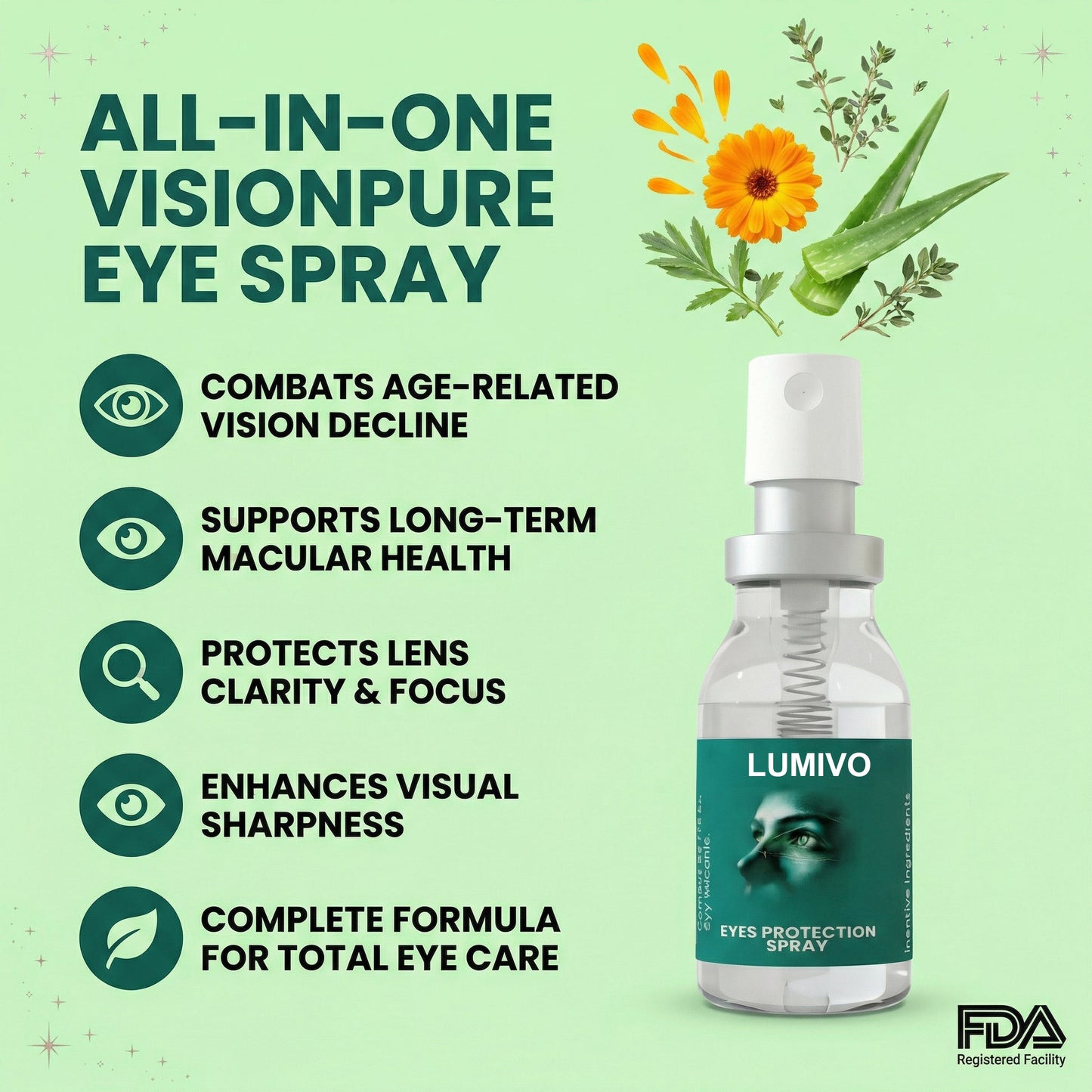 LUMIVO Lutein Eye Spray