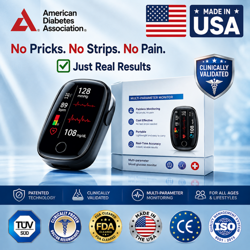 🔥Final 3 Hours: 70% OFF🏆New non-invasive multifunctional health monitor [99.9% Accuracy]✅TGA Approved